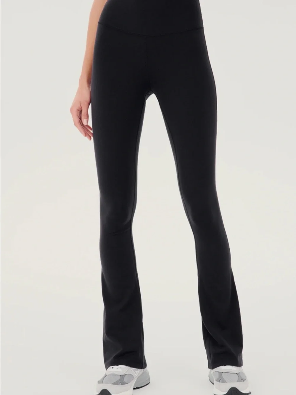 SPLITS59 Raquel High Waist Flared Legging - Black - Picture 6 of 6